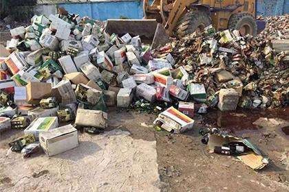 上海過期食品處理銷毀廠家！